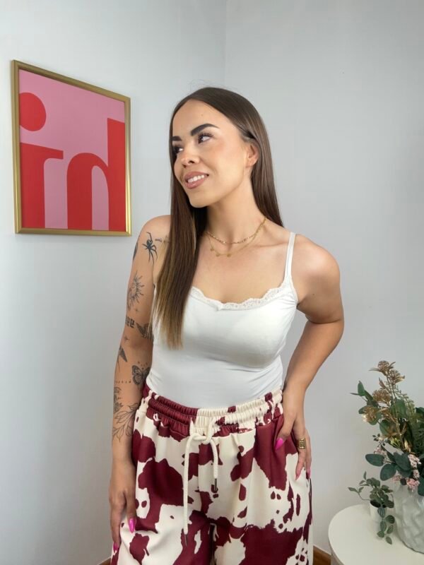 Camiseta Encaje