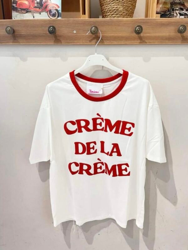 Camiseta Premium Creme